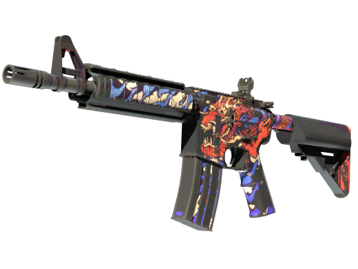 M4A4 | 龍王 (Dragon King) (Закаленное в боях)