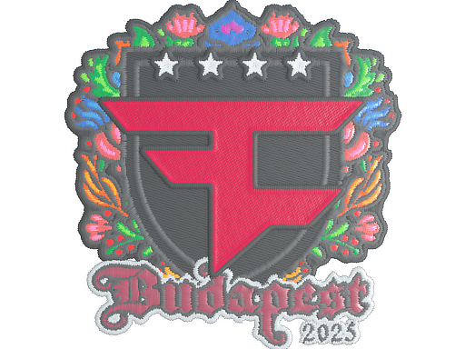 Sticker | FaZe Clan (Embroidered) | Budapest 2025