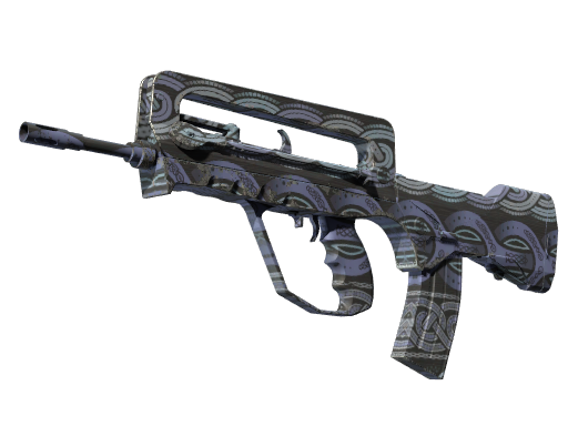 FAMAS | Night Borre (Немного поношенное)