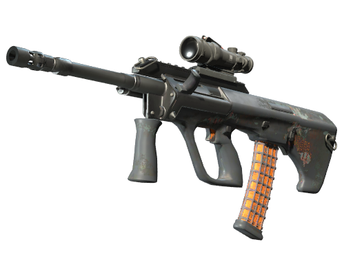 StatTrak™ AUG | Amber Slipstream (Закаленное в боях)