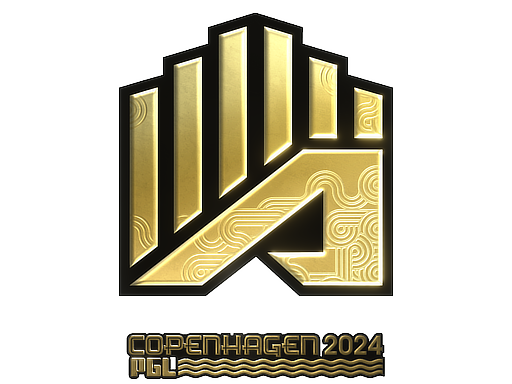 Наклейка | AMKAL ESPORTS (золотая) | Копенгаген-2024