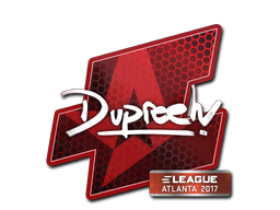 Наклейка | dupreeh | Атланта-2017