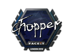 Наклейка | chopper | Лондон-2018