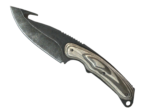 ★ Gut Knife | Black Laminate (После полевых испытаний)