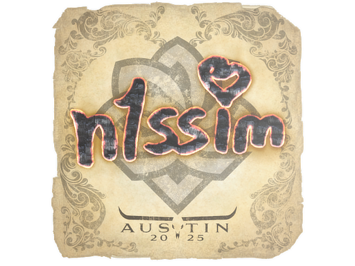 Sticker | n1ssim | Austin 2025