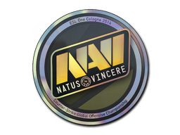 Наклейка | Natus Vincere (голографическая) | Кёльн-2014