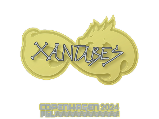 Наклейка | XANTARES | Копенгаген-2024