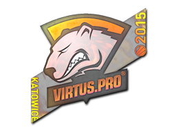 Наклейка | Virtus.pro (голографическая) | Катовице-2015
