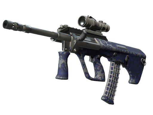 AUG | Navy Murano (Закаленное в боях)