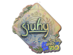 Наклейка | siuhy (голографическая) | Рио-2022