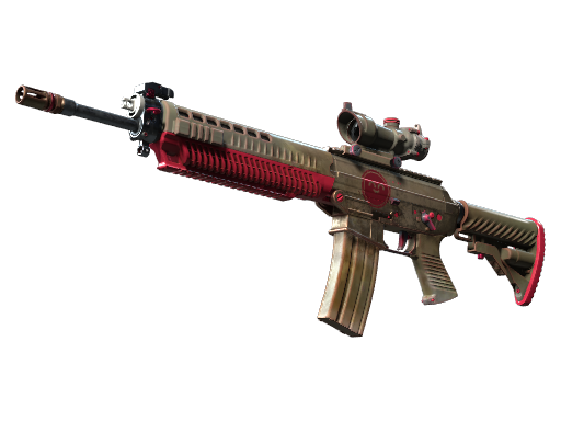 SG 553 | Berry Gel Coat (Немного поношенное)