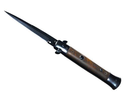 ★ Stiletto Knife | Blue Steel (Немного поношенное)