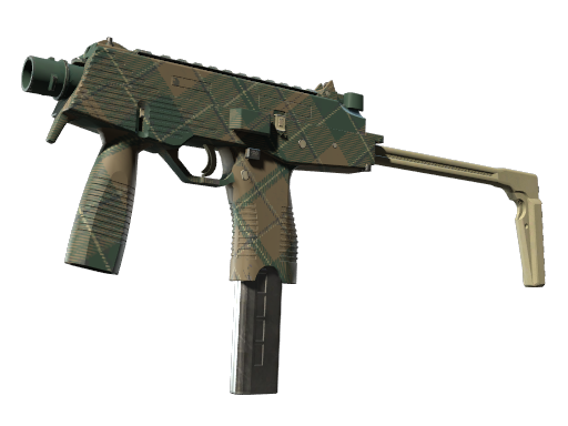 MP9 | Green Plaid (Немного поношенное)