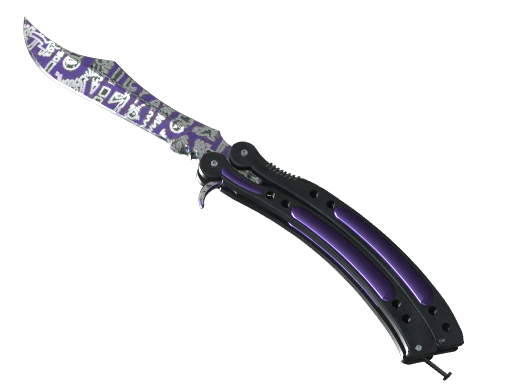 ★ Butterfly Knife | Freehand (Немного поношенное)