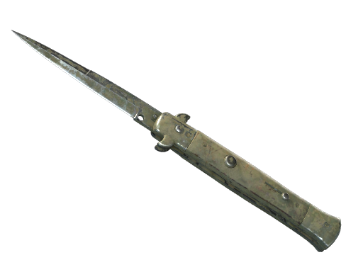 ★ Stiletto Knife | Safari Mesh (Закаленное в боях)