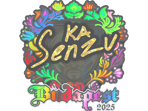 Sticker | Senzu (Holo) | Budapest 2025