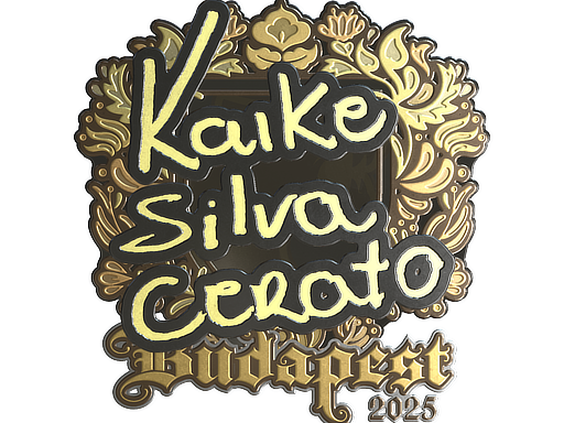 Sticker | KSCERATO (Gold) | Budapest 2025