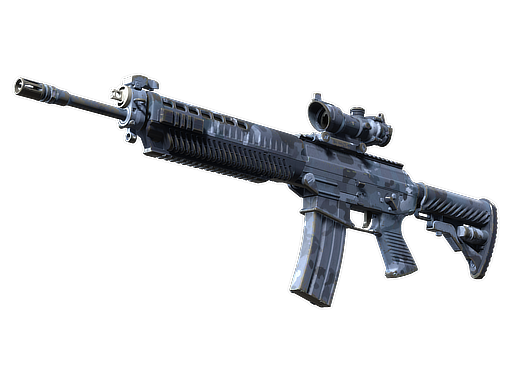 SG 553 | Night Camo (Поношенное)
