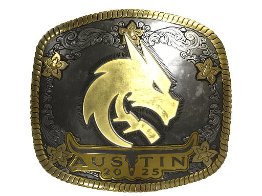 Sticker | Team Spirit (Gold) | Austin 2025