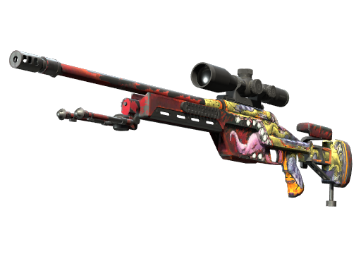 SSG 08 | Bloodshot (Поношенное)