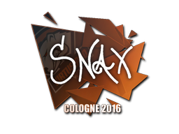 Наклейка | Snax | Кёльн-2016