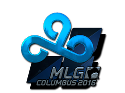 Наклейка | Cloud9 (металлическая) | Колумбус-2016