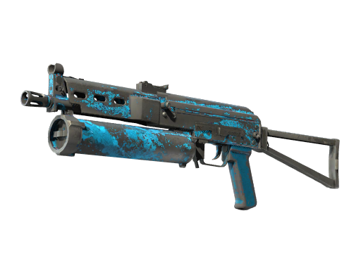 PP-Bizon | Blue Streak (Закаленное в боях)