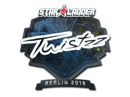 Наклейка | Twistzz (металлическая) | Берлин-2019