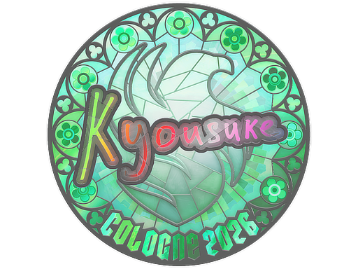 Наклейка | kyousuke (голографическая) | Кёльн-2026