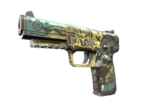 StatTrak™ Five-SeveN | Scrawl (После полевых испытаний)