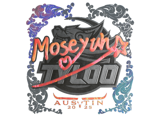 Sticker | Moseyuh (Holo) | Austin 2025