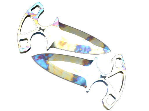 ★ Shadow Daggers | Case Hardened (Немного поношенное)