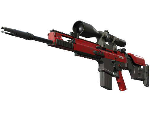 SCAR-20 | Crimson Web (Немного поношенное)