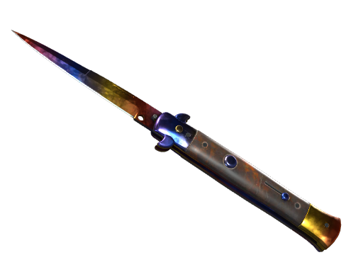 ★ StatTrak™ Stiletto Knife | Marble Fade (Прямо с завода)