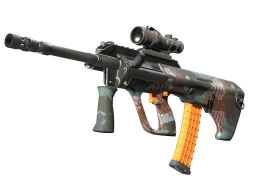 StatTrak™ AUG | Amber Slipstream (Прямо с завода)