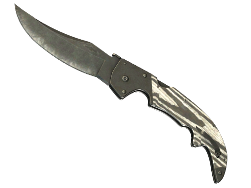 ★ Falchion Knife | Black Laminate (Закаленное в боях)
