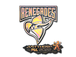 Наклейка | Renegades (голографическая) | Антверпен-2022