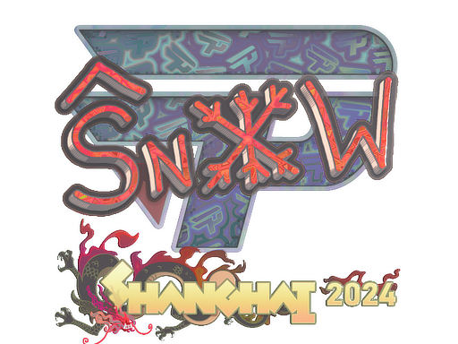 Sticker | snow (Holo) | Shanghai 2024