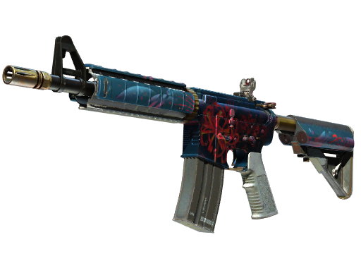 M4A4 | Spider Lily (Поношенное)
