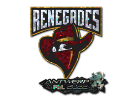 Наклейка | Renegades (с блёстками) | Антверпен-2022