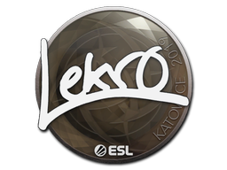 Наклейка | Lekr0 | Катовице-2019