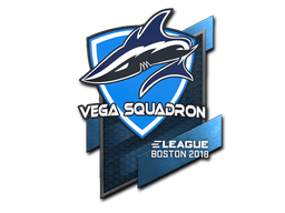 Наклейка | Vega Squadron | Бостон-2018