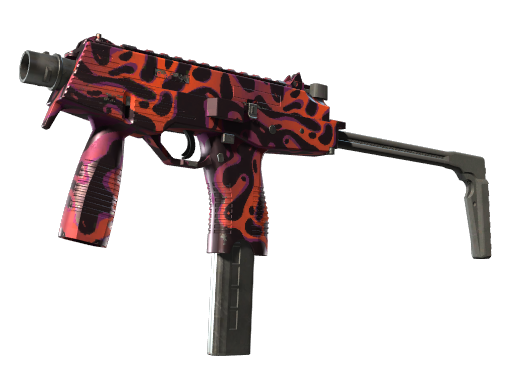 MP9 | Ruby Poison Dart (Немного поношенное)