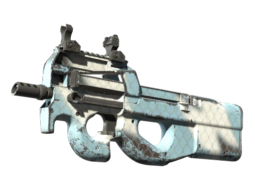Souvenir P90 | Glacier Mesh (После полевых испытаний)