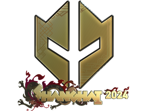 Наклейка | Imperial Esports (золотая) | Шанхай-2024