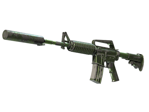 M4A1-S | Moss Quartz (Закаленное в боях)