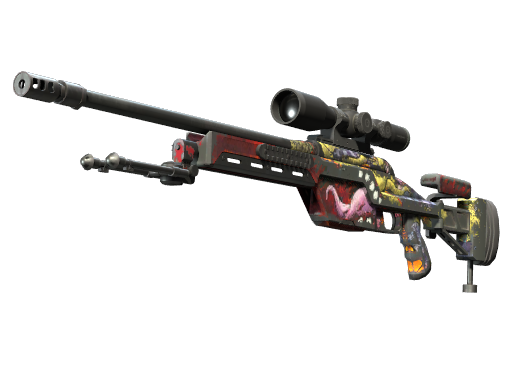 SSG 08 | Bloodshot (Закаленное в боях)