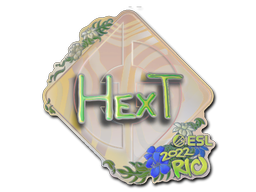Наклейка | HexT (голографическая) | Рио-2022