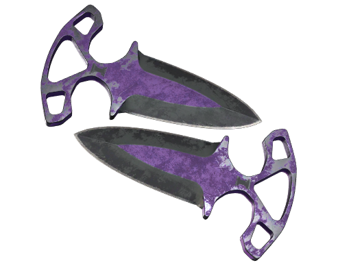 ★ Shadow Daggers | Ultraviolet (Закаленное в боях)