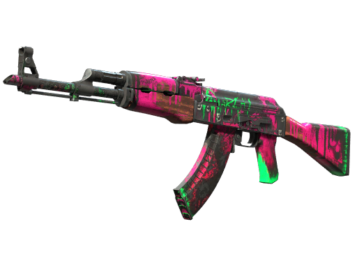 AK-47 | Neon Revolution (Закаленное в боях)